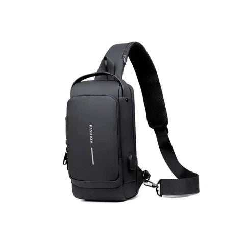 Morral Antirrobo con puerto USB unisex